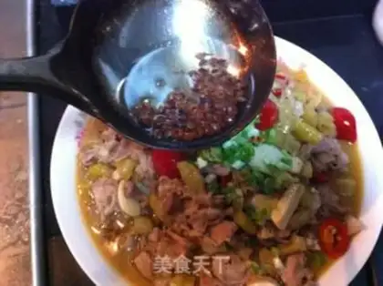 Make Sour soup, fat cow step 15
