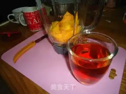 Make Mango red tea step 2