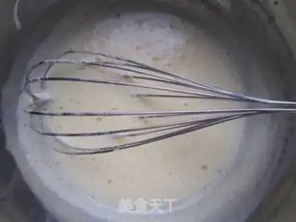 Make Chocolate ice cream step 4
