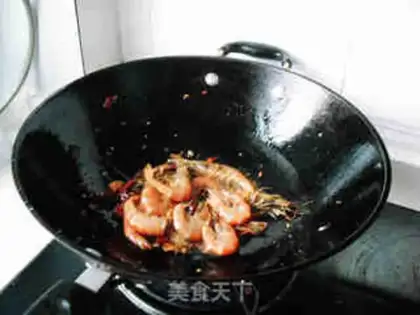 Make Spicy shrimp prawn step 6