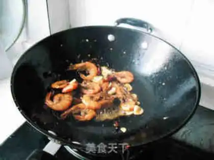 Make Spicy shrimp prawn step 7