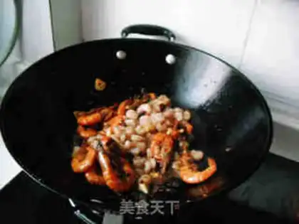 Make Spicy shrimp prawn step 8