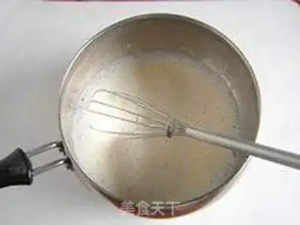 Make Vanilla blueberry ice cream step 8