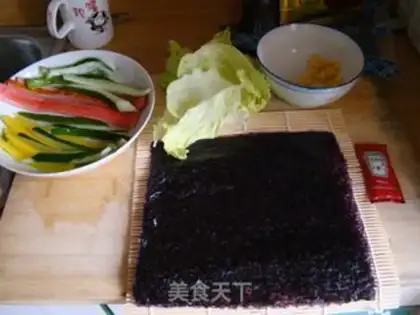 Make Sushi step 0