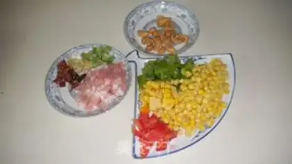 Make Spicy four-dip step 0