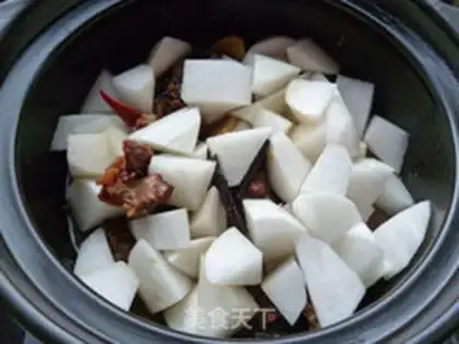 Make radish cow step 13
