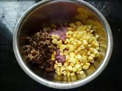 Make Sweet corn mushrooms, skinny dumplings step 3