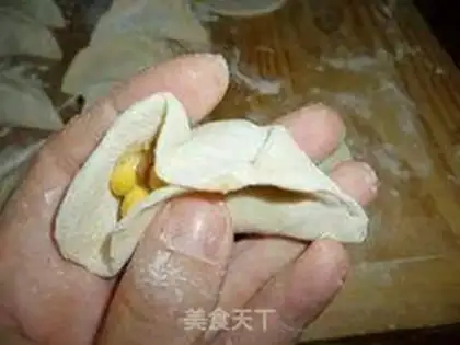 Make Sweet corn mushrooms, skinny dumplings step 11