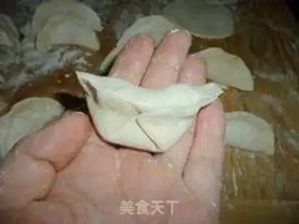 Make Sweet corn mushrooms, skinny dumplings step 12
