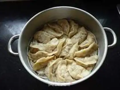 Make Sweet corn mushrooms, skinny dumplings step 13