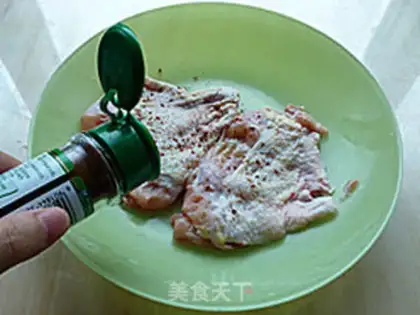 Make Honey chicken leg rice step 2