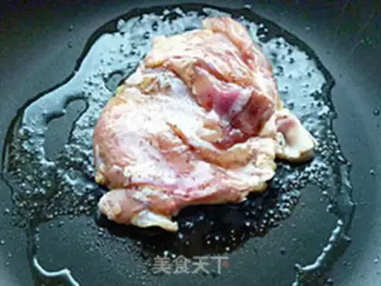 Make Honey chicken leg rice step 5