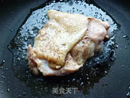 Make Honey chicken leg rice step 6