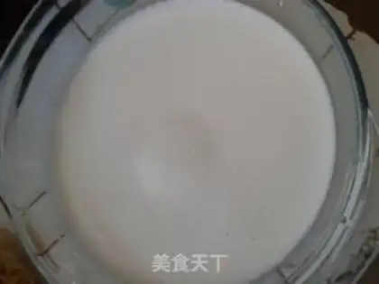 Make Peanut coconut rice paste step 4