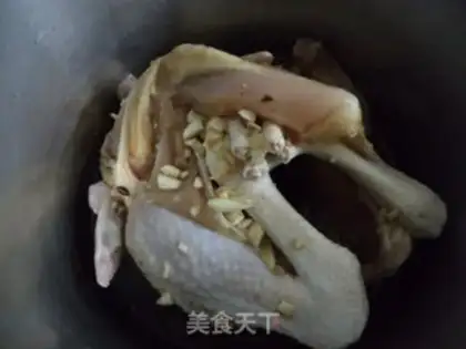 Make High pressure pan chicken step 8