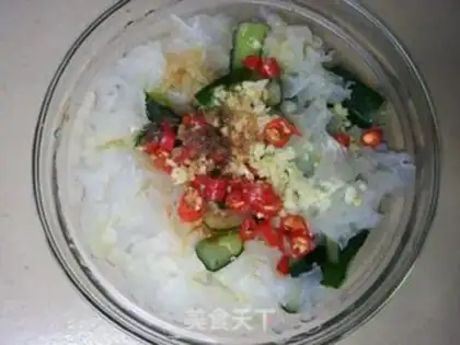 Make Silver cucumber step 6