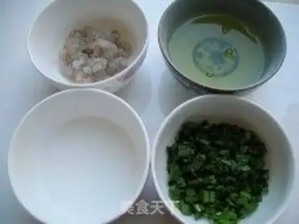 Make Shrimp eggs step 1