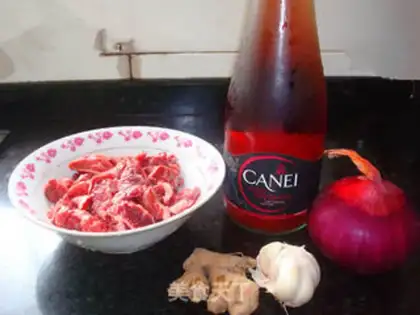 Make Wine and beef step 0
