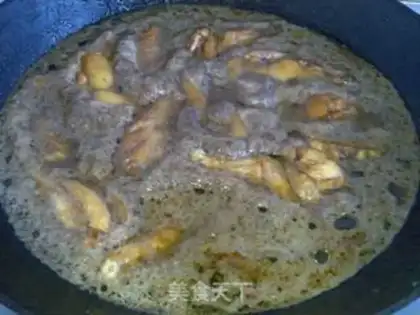 Make Coke chicken wings step 17