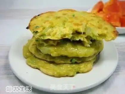 Make cucumber eggcake step 7