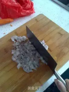 Make Tofu slag, pork and shrimp balls step 2