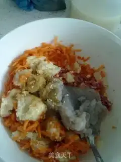 Make Tofu slag, pork and shrimp balls step 3