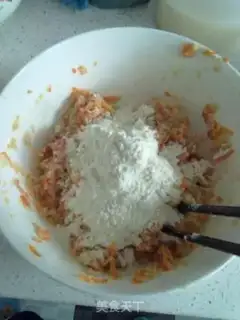Make Tofu slag, pork and shrimp balls step 4