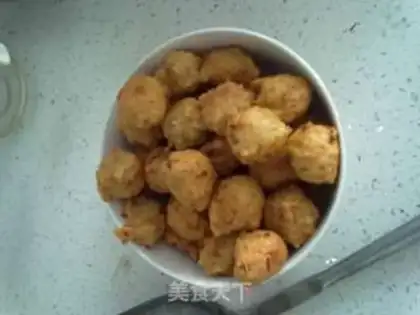 Make Tofu slag, pork and shrimp balls step 8