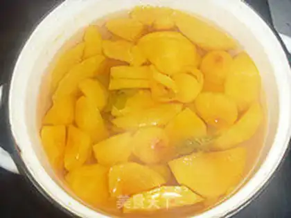 Make Peach honey step 4