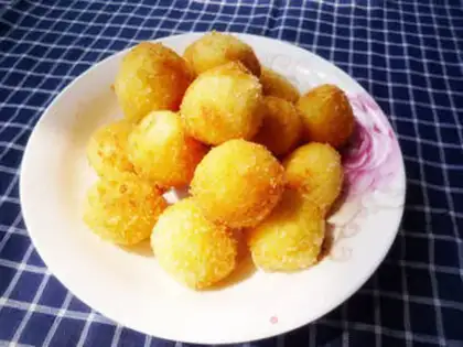 Make Cheese cheese potato ball step 10