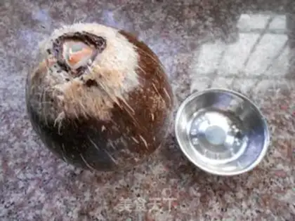 Make Hainan Coconut step 3
