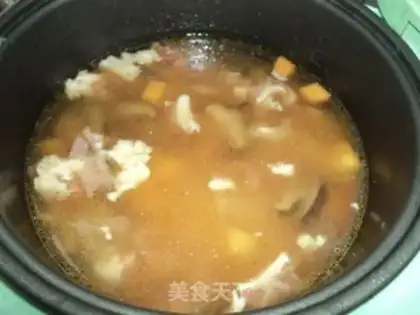 Make Potato shrimp rice step 4