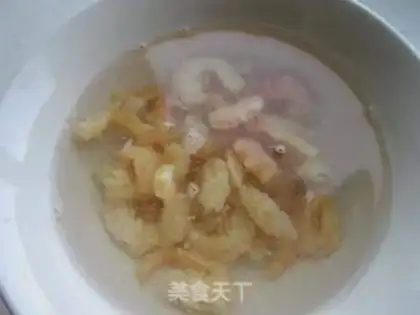 Make Corn shrimp fried rice step 3