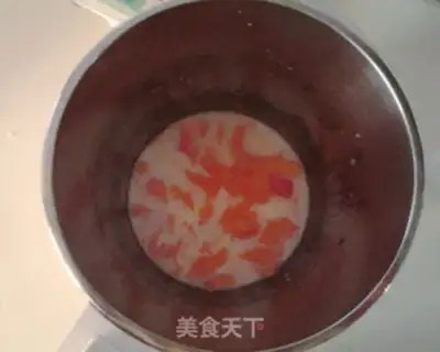 Make Milk papaya step 0