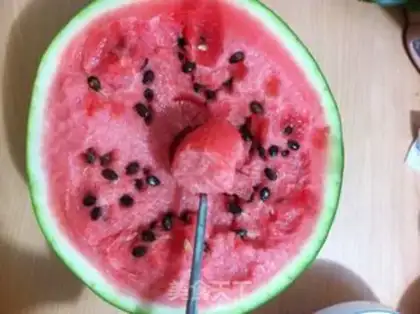 Make Watermelon smoothie step 1