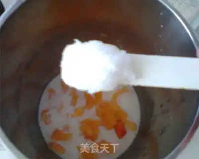 Make Milk papaya step 1
