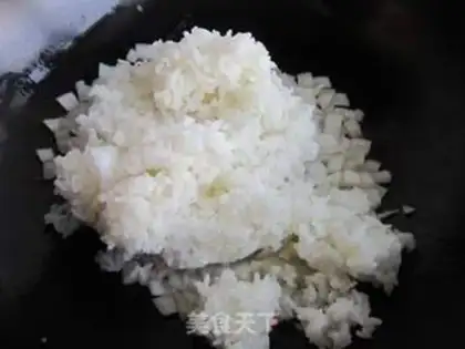 Make Corn shrimp fried rice step 7