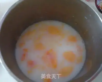 Make Milk papaya step 2