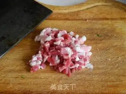 Make The cucumber of meat step 1