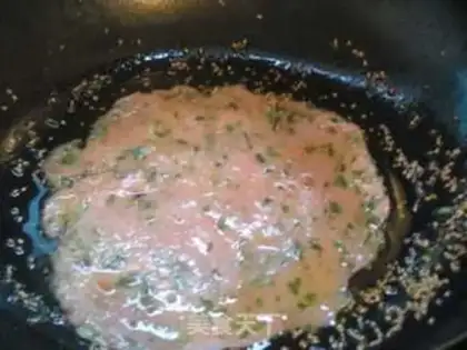 Make Onion pancakes step 8