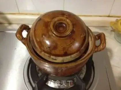 Make Quaffle, red sugar soup step 3