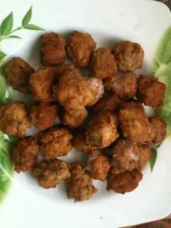 Make halogenated meatballs step 0