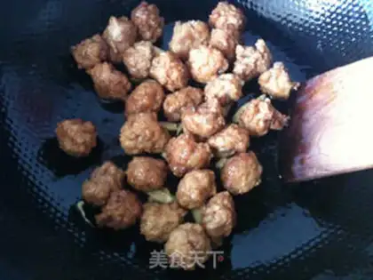 Make halogenated meatballs step 10
