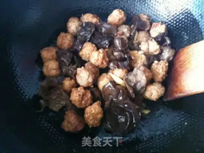 Make halogenated meatballs step 11