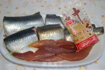 Make Water the sardines step 1