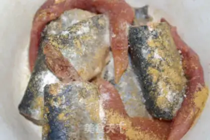 Make Water the sardines step 2