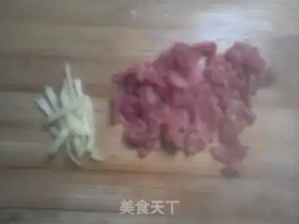 Make Skinny meat and mushroom congee step 0