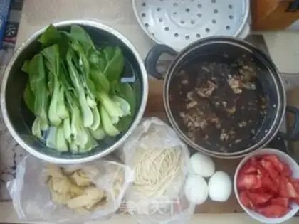 Make Home beef noodles step 0