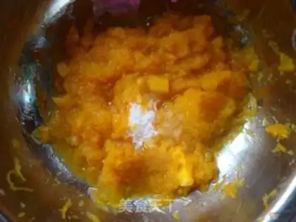Make Pumpkin pastry step 1