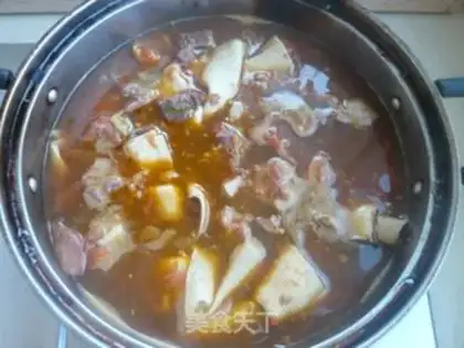 Make Home beef noodles step 2
